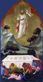 欧洲12-19世纪油画三_CIONE, Jacopo di - The Resurrection